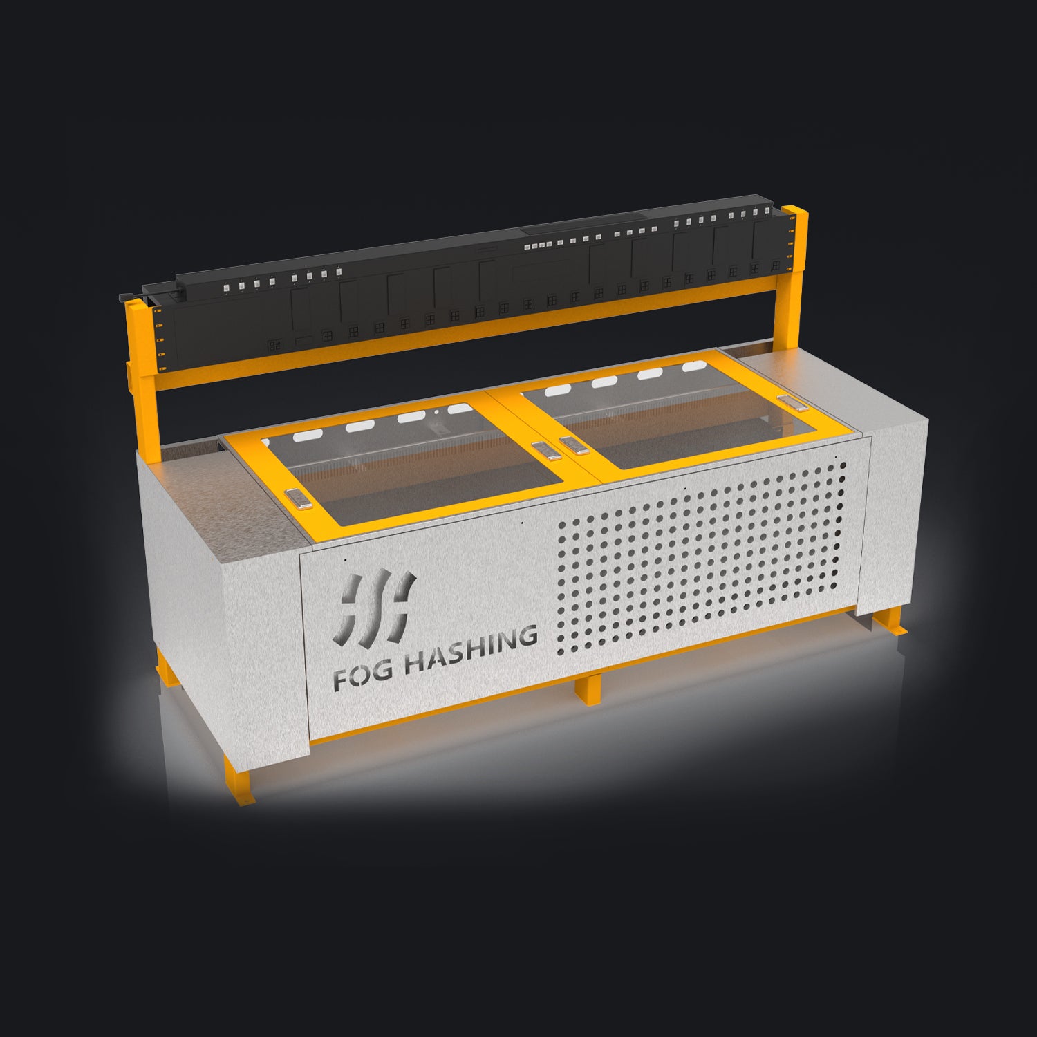 FogHashing_Immersion_cooling_kit-B24-M30S/S19-_tank_lateral_view
