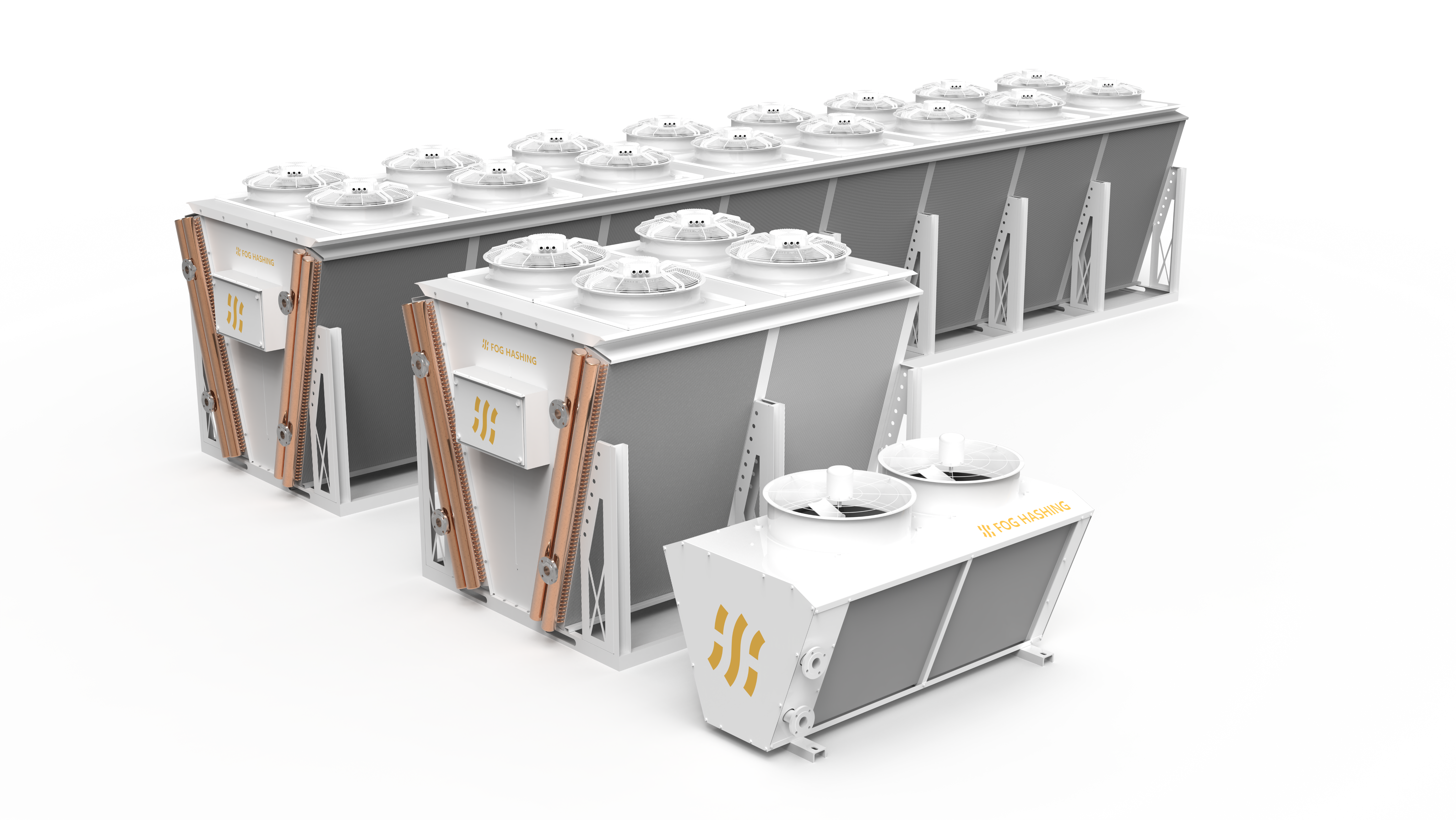 FogHashing_Immersion_cooling_container-M30S/S19-dry_cooler_lateral_view